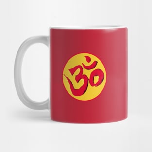 Spiritual Awakening Yoga Meditation Om Aum Symbol Mug